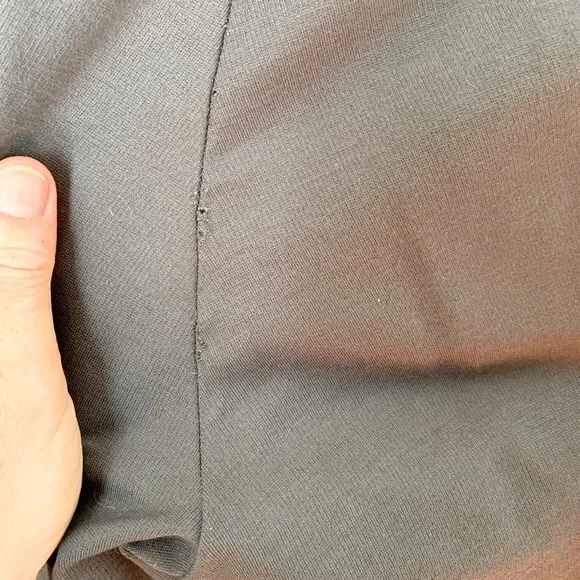 Guess by Marciano size 8 grey lamb leather leggings - Picture 13 of 14